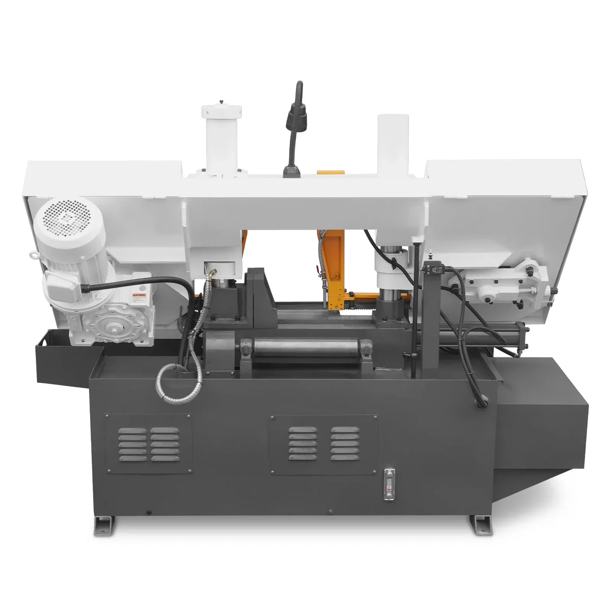 13" Double Column Horizontal Metal Cutting Band Saw | Hydraulic Feed | 2‑Speed | 2.2/2.8kW Industrial Metal Saw for Fabrication, Steel, Alloy, Carbon Steel GH4235