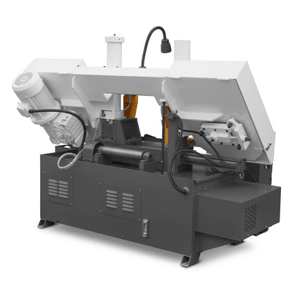 13" Double Column Horizontal Metal Cutting Band Saw | Hydraulic Feed | 2‑Speed | 2.2/2.8kW Industrial Metal Saw for Fabrication, Steel, Alloy, Carbon Steel GH4235
