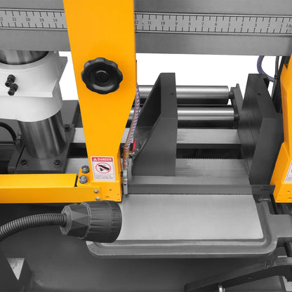 15.7" Industrial Horizontal Metal Cutting Band Saw, Hydraulic Feed, 3.0/4.0 kW Motor, Manual Clamping, for Steel, Alloy, Metal Fabrication GH4240