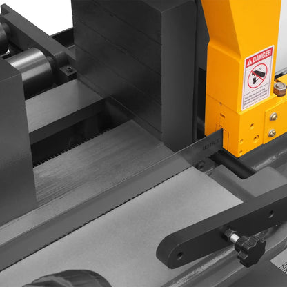 15.7" Industrial Horizontal Metal Cutting Band Saw, Hydraulic Feed, 3.0/4.0 kW Motor, Manual Clamping, for Steel, Alloy, Metal Fabrication GH4240