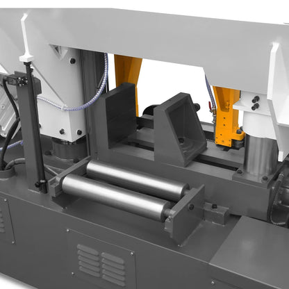 15.7" Industrial Horizontal Metal Cutting Band Saw, Hydraulic Feed, 3.0/4.0 kW Motor, Manual Clamping, for Steel, Alloy, Metal Fabrication GH4240