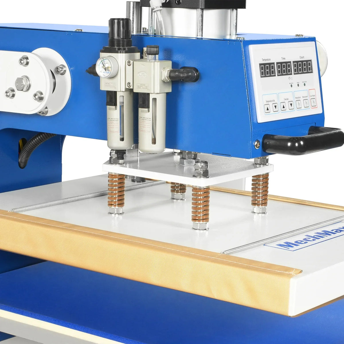 16x24 Inch Commercial Pneumatic Dual Platen Heat Press - Auto Lift Digital Sublimation Transfer Machine with AIRTAC Pneumatic Parts & Adjustable Pressure (110V 2.2HP)
