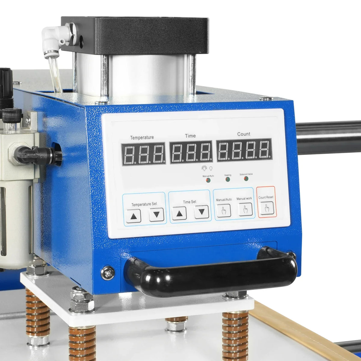 16x24 Inch Commercial Pneumatic Dual Platen Heat Press - Auto Lift Digital Sublimation Transfer Machine with AIRTAC Pneumatic Parts & Adjustable Pressure (110V 2.2HP)