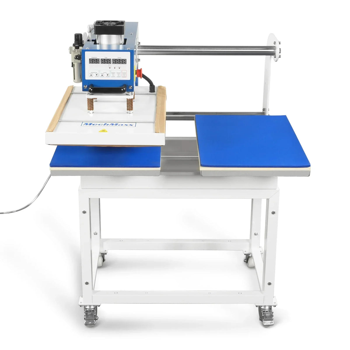 16x24 Inch Commercial Pneumatic Dual Platen Heat Press - Auto Lift Digital Sublimation Transfer Machine with AIRTAC Pneumatic Parts & Adjustable Pressure (110V 2.2HP)