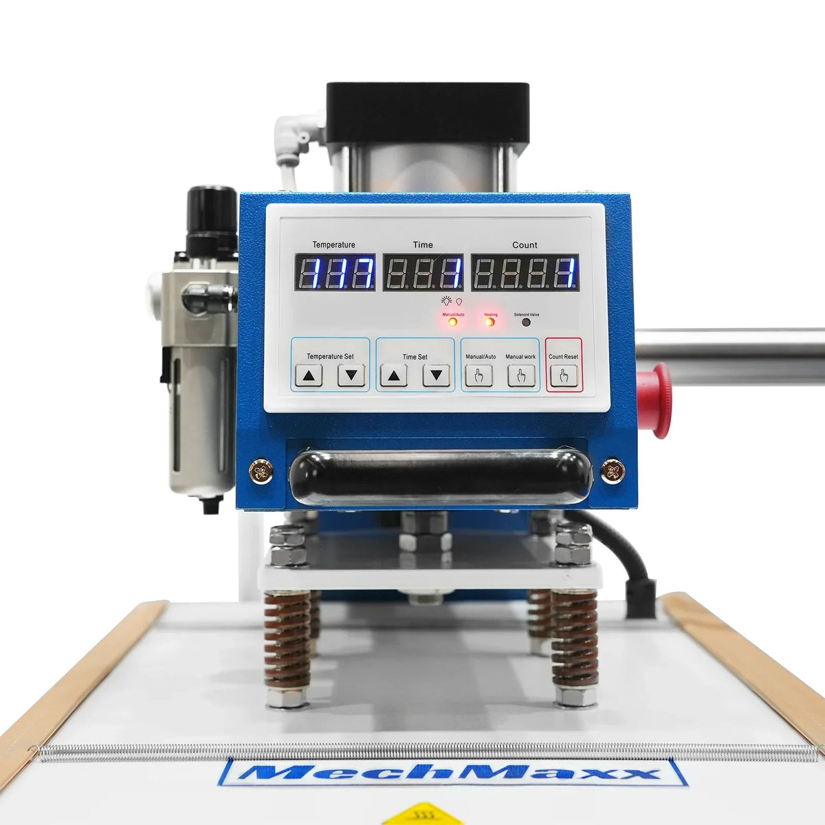 16x24 Inch Commercial Pneumatic Dual Platen Heat Press - Auto Lift Digital Sublimation Transfer Machine with AIRTAC Pneumatic Parts & Adjustable Pressure (110V 2.2HP)