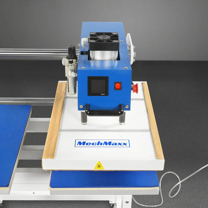 16x24 Inch Commercial Pneumatic Dual Platen Heat Press - Auto Lift Digital Sublimation Transfer Machine with Full Touch LCD Screen & AIRTAC Pneumatic Parts (110V 2.2HP)
