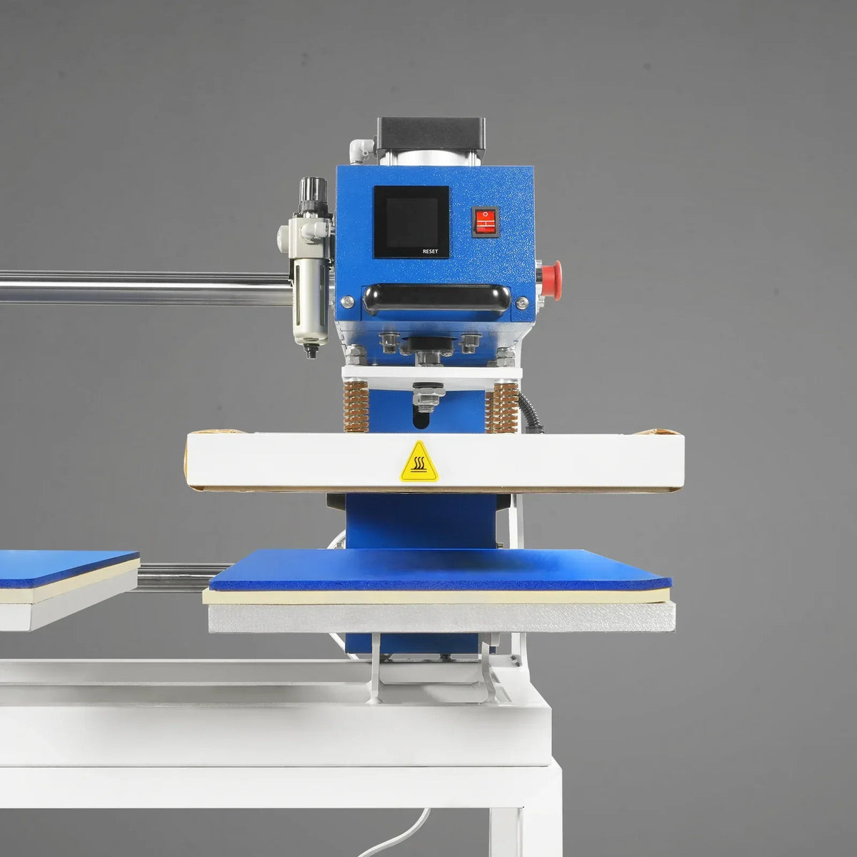 16x24 Inch Commercial Pneumatic Dual Platen Heat Press - Auto Lift Digital Sublimation Transfer Machine with Full Touch LCD Screen & AIRTAC Pneumatic Parts (110V 2.2HP)