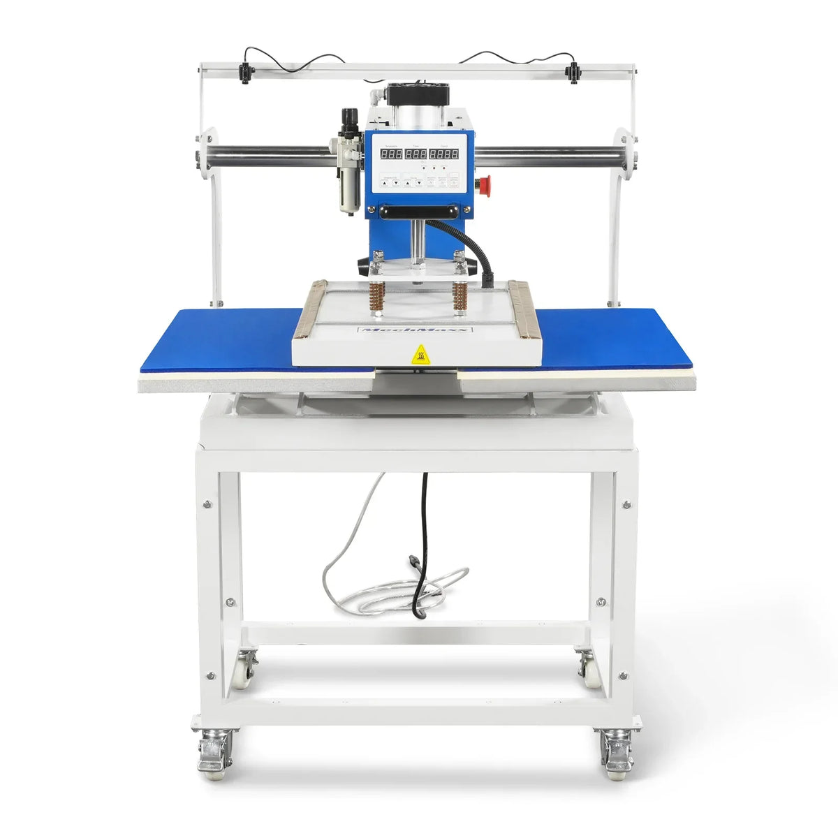 16x24 Inch Commercial Pneumatic Dual Platen Heat Press - Infrared Positioning Auto Lift Sublimation Transfer Machine Digital LCD Control (110V 2.2HP)