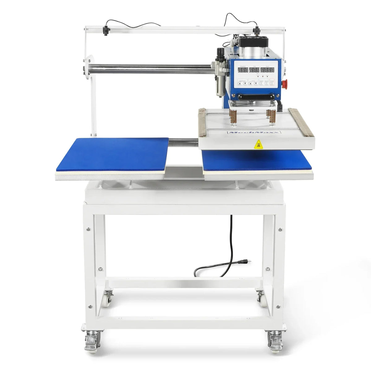 16x24 Inch Commercial Pneumatic Dual Platen Heat Press - Infrared Positioning Auto Lift Sublimation Transfer Machine Digital LCD Control (110V 2.2HP)