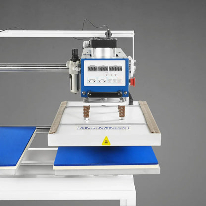 16x24 Inch Commercial Pneumatic Dual Platen Heat Press - Infrared Positioning Auto Lift Sublimation Transfer Machine Digital LCD Control (110V 2.2HP)