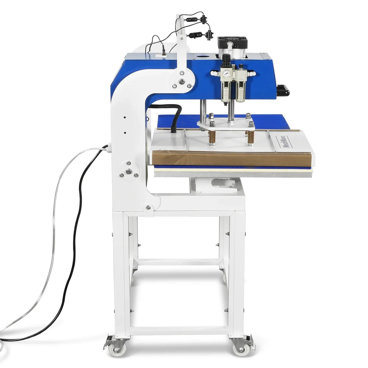 16x24 Inch Commercial Pneumatic Dual Platen Heat Press - Infrared Positioning Auto Lift Sublimation Transfer Machine Digital LCD Control (110V 2.2HP)