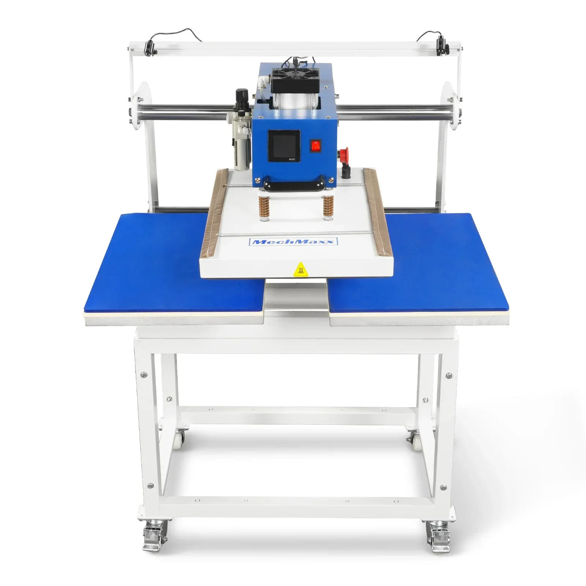16x24 Inch Commercial Pneumatic Dual Platen Heat Press - Infrared Positioning Auto Lift Sublimation Transfer Machine with Full Touch LCD Screen  (110V 2.2HP)