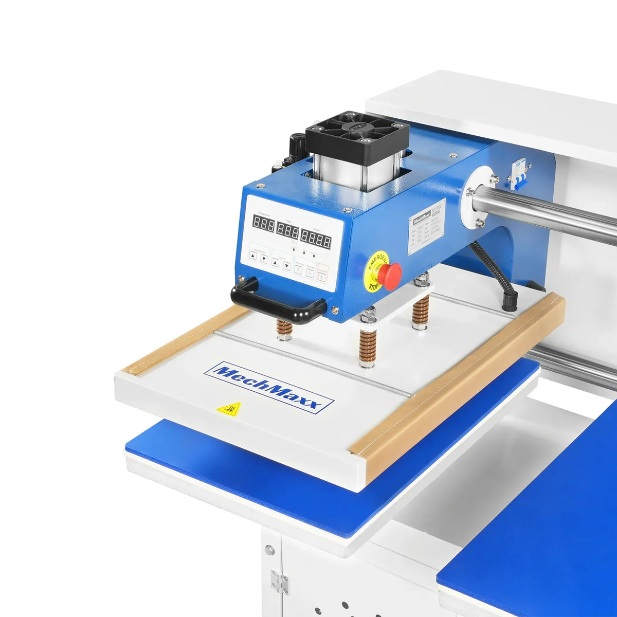 16x24 Inch Commercial Pneumatic Dual Platen Heat Press - Auto Lift Sublimation Transfer Machine with Storage Base Cabinet (110V 1650W)