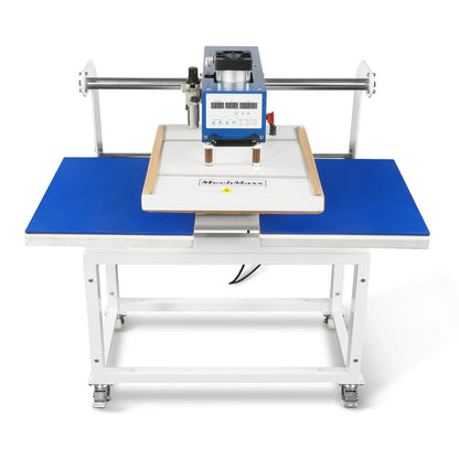 20x24 Inch (50x60cm) Commercial Pneumatic Dual Platen Heat Press Auto Lift Sublimation Transfer Machine with AIRTAC Pneumatic Components (110V 4HP)