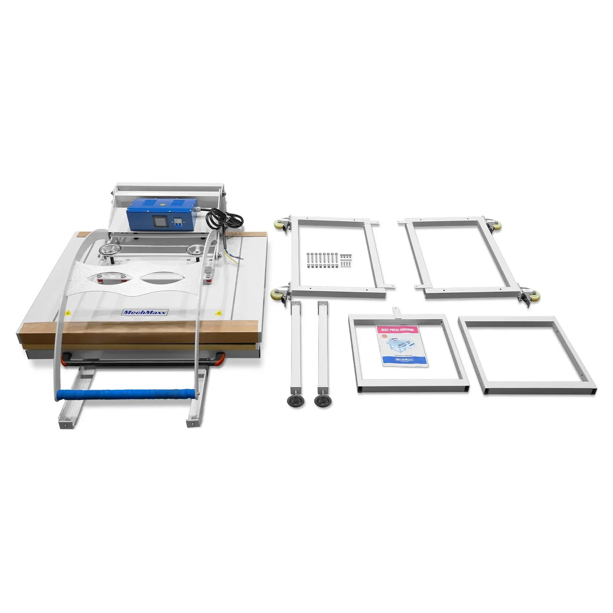 32"x40" (80x100cm) Large Format Manual Heat Press Machine - 220V 8.4HP/6300W for Sublimation & Heat Transfer MS2432