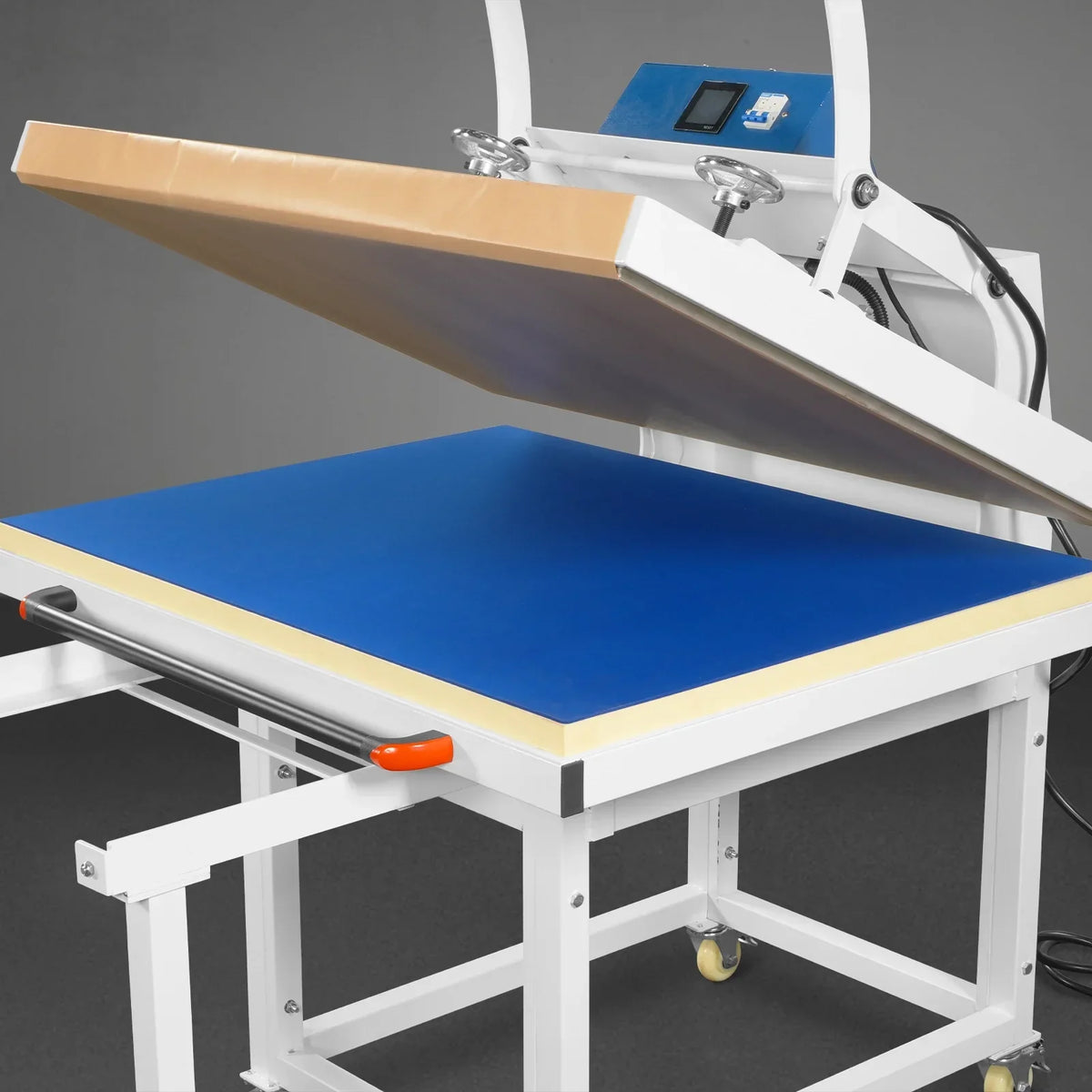 32"x40" (80x100cm) Large Format Manual Heat Press Machine - 220V 8.4HP/6300W for Sublimation & Heat Transfer MS2432