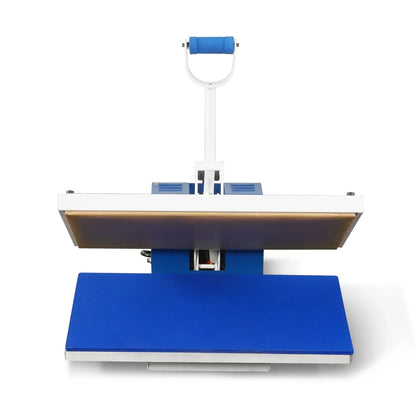 16"x24" Manual Heat Press 110V 1.87HP/1400W - Teflon-Coated Aluminum Heating Plate,Aluminum Worktable, Digital Control for T-Shirts/Sublimation