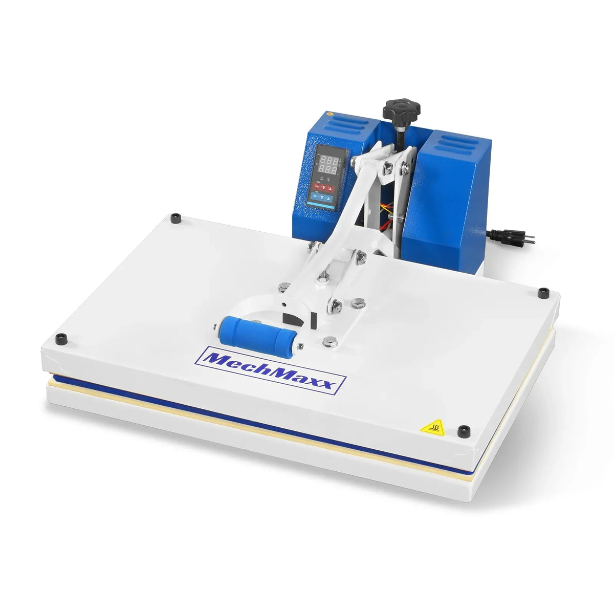 16"x24" Manual Heat Press 110V 1.87HP/1400W - Teflon-Coated Aluminum Heating Plate,Aluminum Worktable, Digital Control for T-Shirts/Sublimation