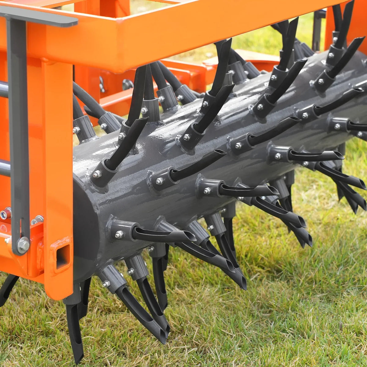 50" 3 Point Drum Filled Plug Aerator Fits Cat 1 And 2 Tractors,  DLA50