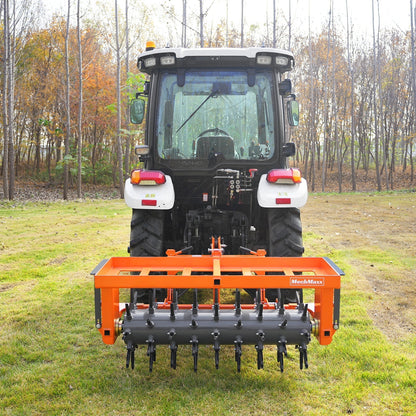 50" 3 Point Drum Filled Plug Aerator Fits Cat 1 And 2 Tractors,  DLA50