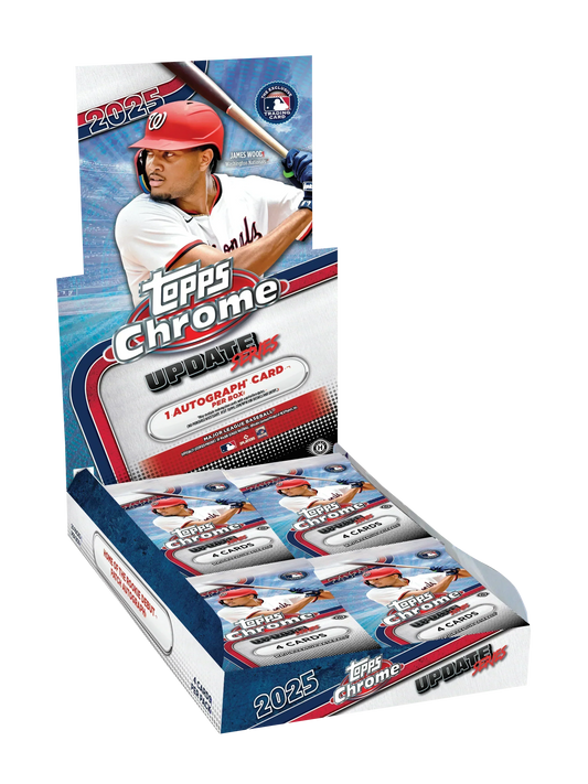 2025 Topps Chrome Update Series Baseball Hobby Box