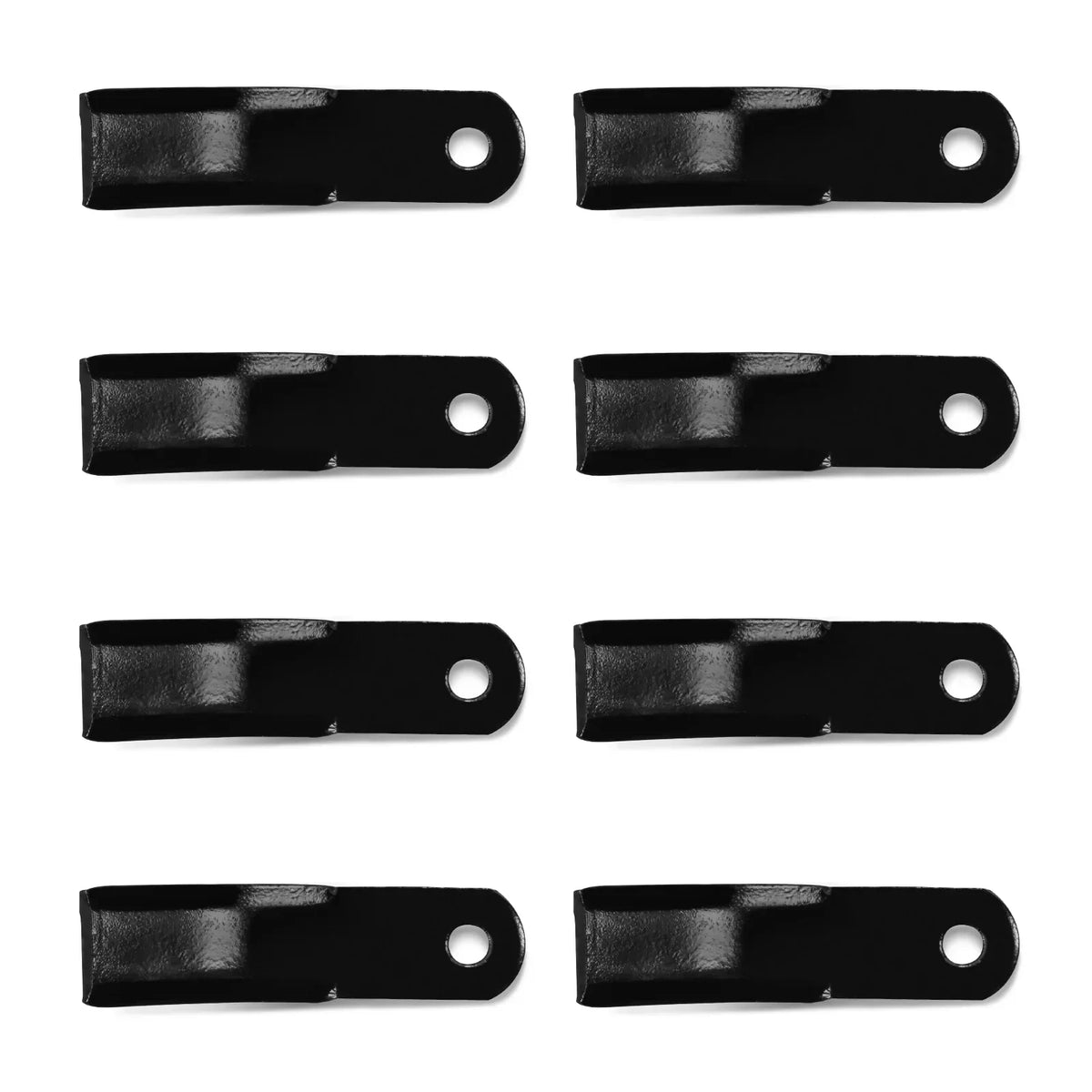 ( 1 Pack / 8 Pcs ) Replacement Blades for Walk Behind Flail Mowers (SKU: 201028, 201029）