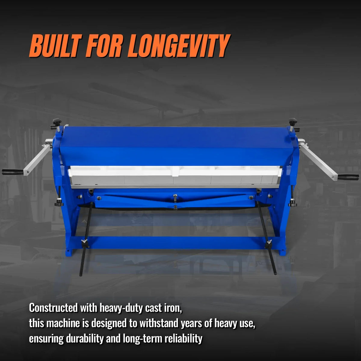 40-inch 3-in-1 Pan and Box Brake – Slip Roll, Shear, Bending Machine for Sheet Metal, 20 Gauge Mild Steel, Adjustable Fingers, Heavy Duty, Metalworking, Fabrication, Rolling, Bending MMCB4020