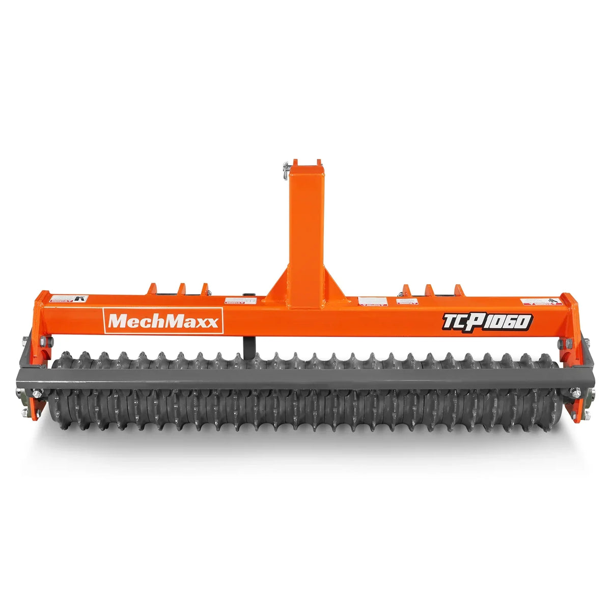 60" Cultipacker with 26 Ductile Iron Wheels,  Scraper Bar Included,  Category 1 and 2,  3 Point Hitch Tractor Attachment,  TCP1060