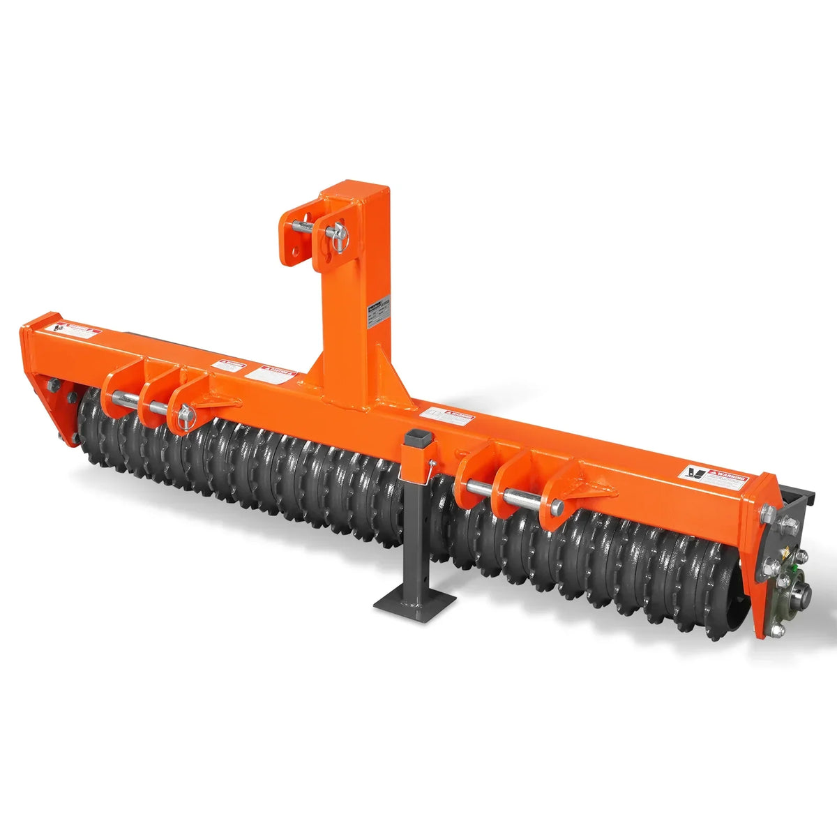 60" Cultipacker with 26 Ductile Iron Wheels,  Scraper Bar Included,  Category 1 and 2,  3 Point Hitch Tractor Attachment,  TCP1060