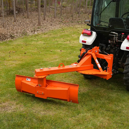 60" Heavy Duty 6-Way Rear Blade 3 Point Hitch Tractor Attachment,  RB60SE