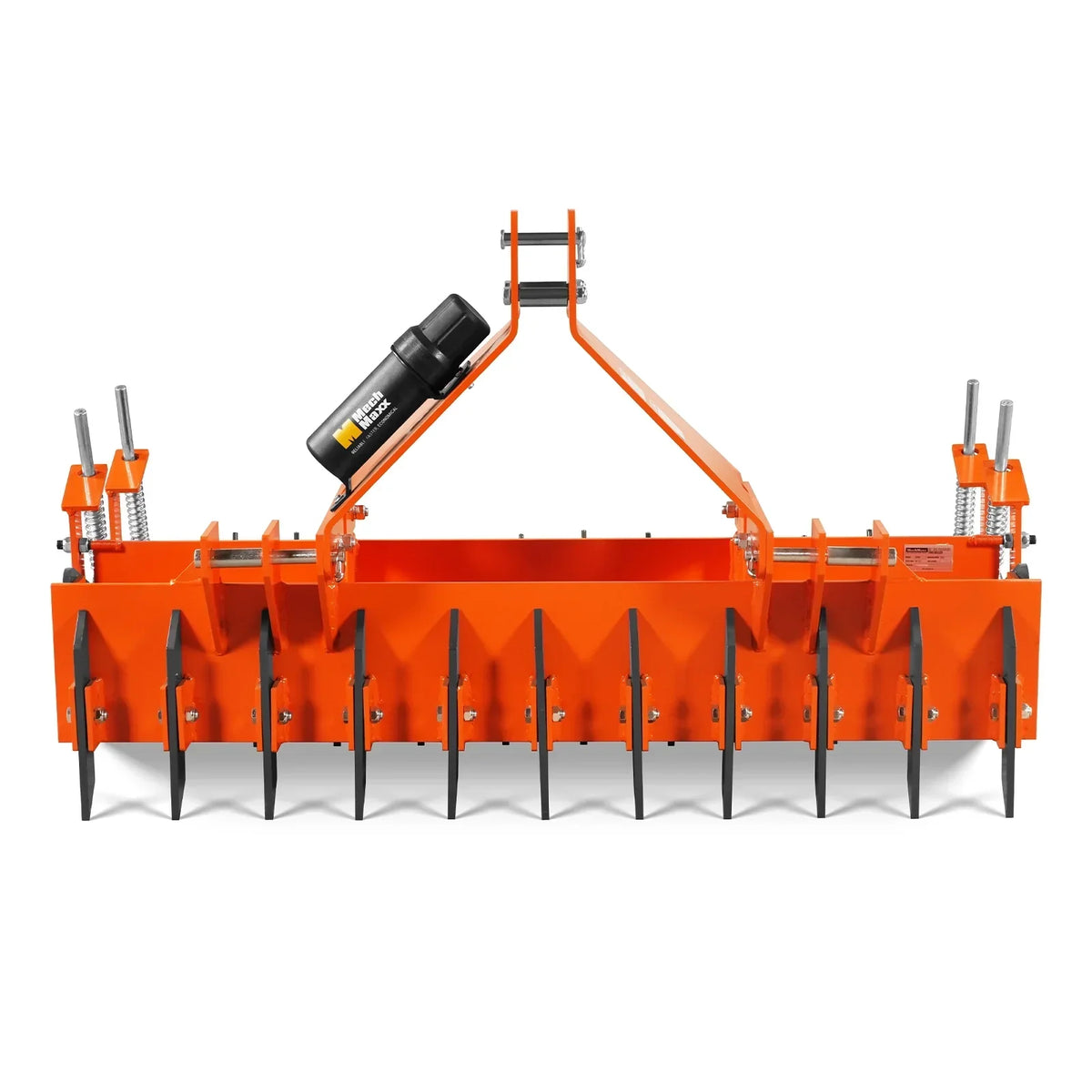 60" Heavy Duty Soil Pulverizer,  Double Spiked Roller,  21 Shanks,  Category 1 and 2,  3 Point Hitch Tractor Attachment,  TSP60D