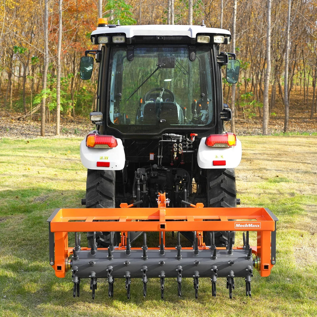 62" 3 Point Drum Filled Plug Aerator Fits Cat 1 And 2 Tractors,  DLA60