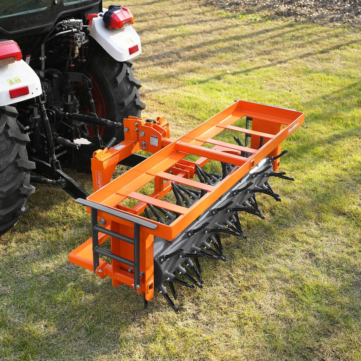 62" 3 Point Drum Filled Plug Aerator Fits Cat 1 And 2 Tractors,  DLA60