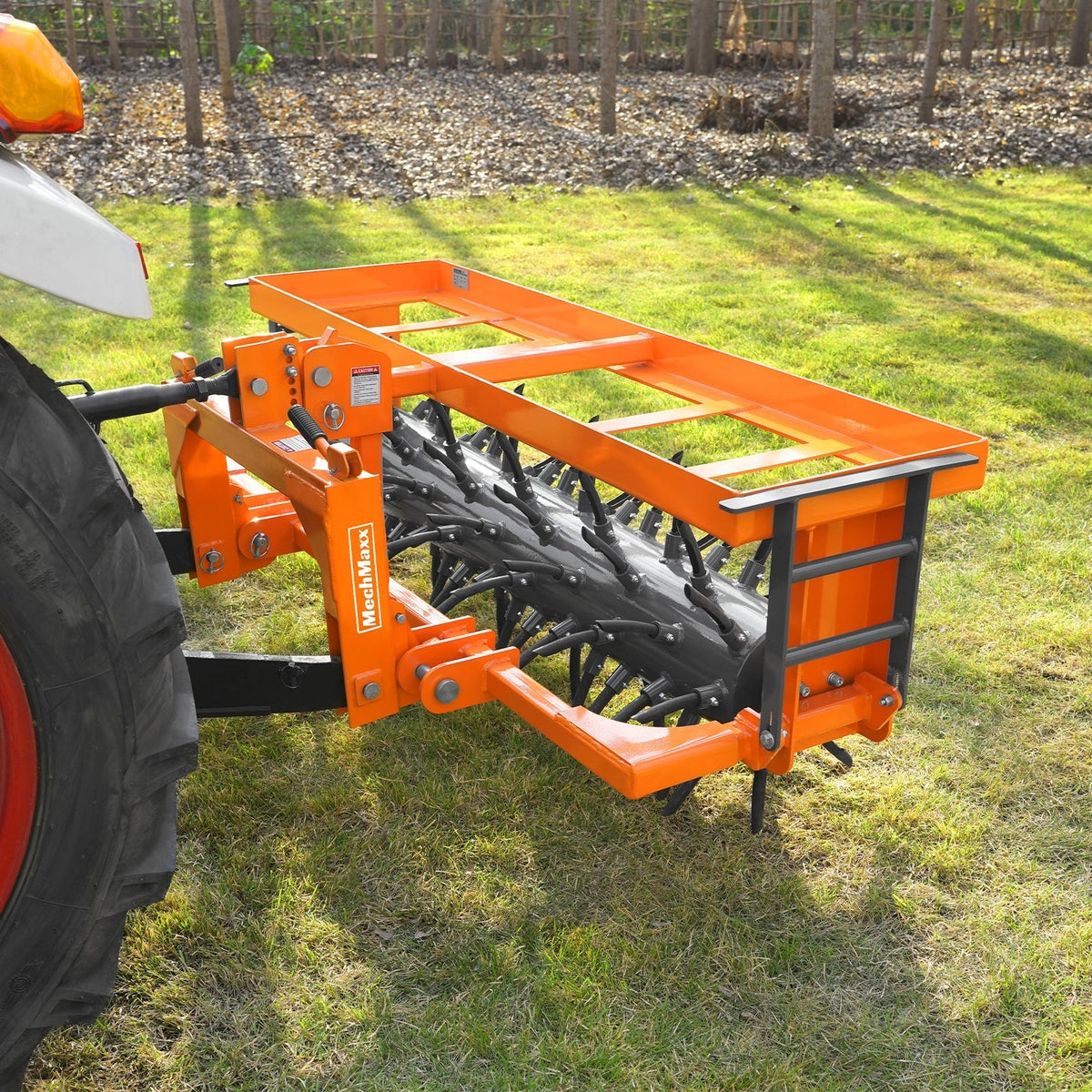 62" 3 Point Drum Filled Plug Aerator Fits Cat 1 And 2 Tractors,  DLA60
