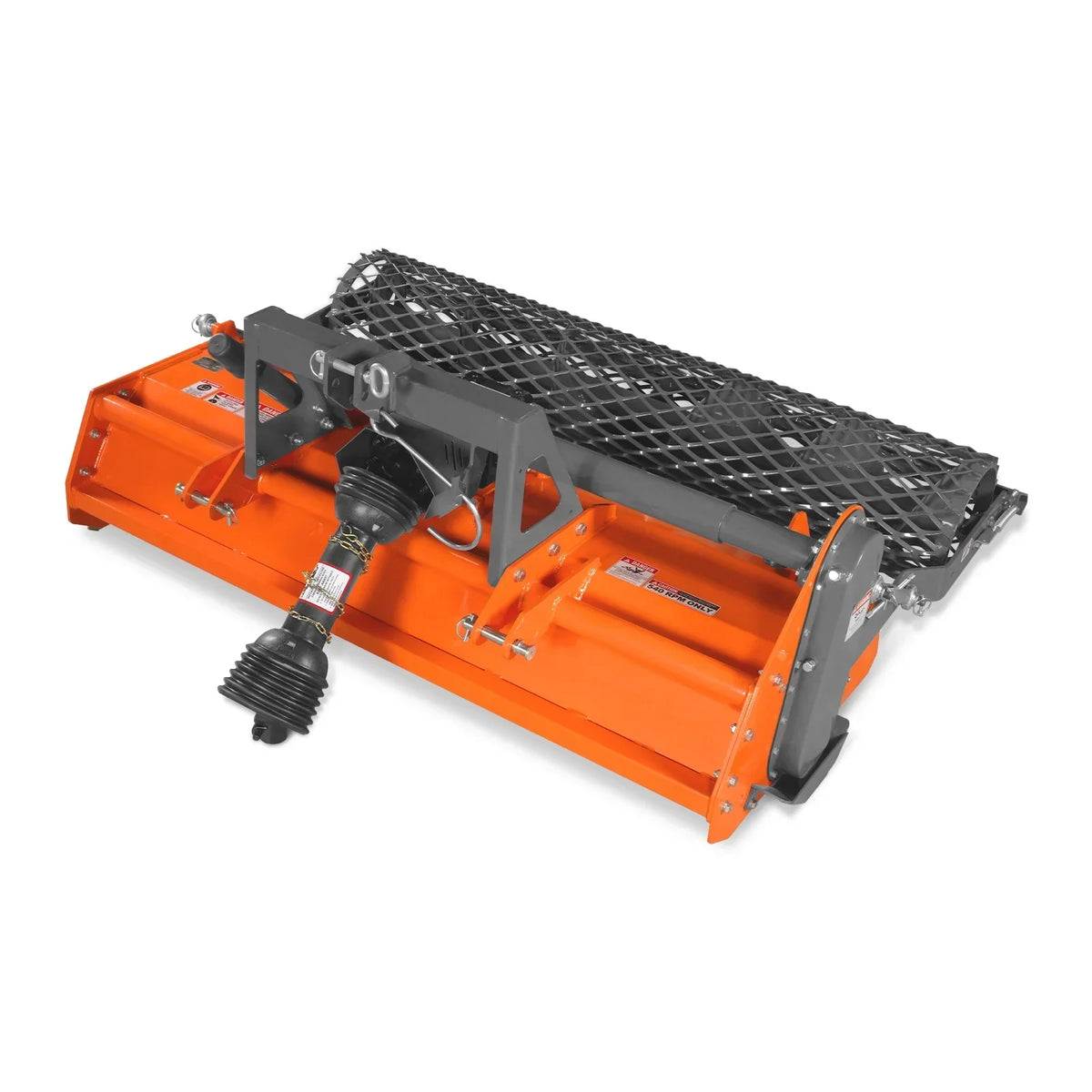 65 in Stone Burier Reverse Rotary Tiller,  3 Point Hitch Cat.1,  Chain Drive,  PTO Shaft Included with Slip Clutch,  30-55 HP,  RSB65