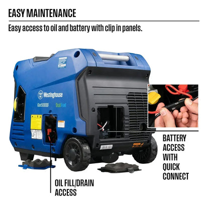 Westinghouse iGen5000DF 5000 Watt Portable Inverter Generator