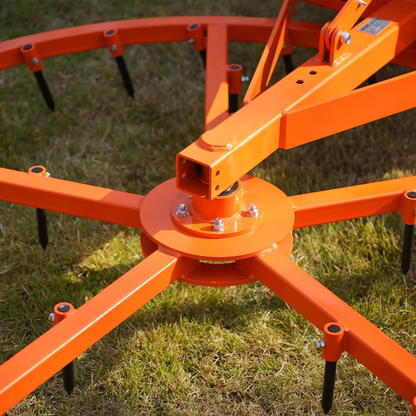 72" Arena Spin Harrow Groomer with 35 Tines Cat.1 3 Point Hitch Grooming Attachment,  AHG72