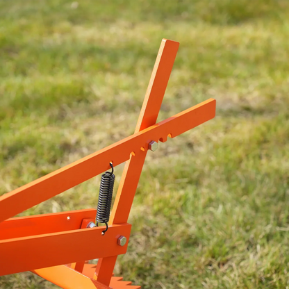 72" Arena Spin Harrow Groomer with 35 Tines and Rake Cat.1 3 Point Hitch Grooming Attachment,  AHG72R
