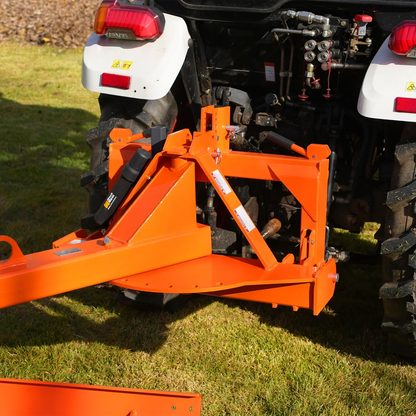 72" Heavy Duty 6-Way Rear Blade 3 Point Hitch Tractor Attachment,  RB72SE