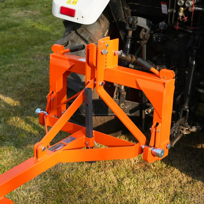 84" Landscape Rake with 42 Tines 3 Point Hitch Tractor Attachment,  LR84
