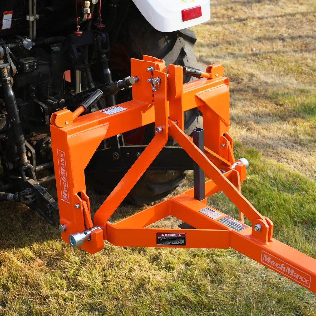 72" Landscape Rake with 36 Tines 3 Point Hitch Tractor Attachment,  LR72