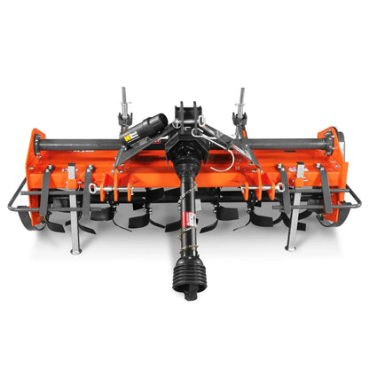72 in Rotary Tiller,  3 Point Hitch Cat.1 & 2,  Gear Drive,  PTO Shaft Included with Slip Clutch,  35-70 HP,  MRT72