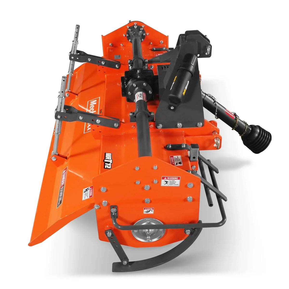 72 in Rotary Tiller,  3 Point Hitch Cat.1 & 2,  Gear Drive,  PTO Shaft Included with Slip Clutch,  35-70 HP,  MRT72