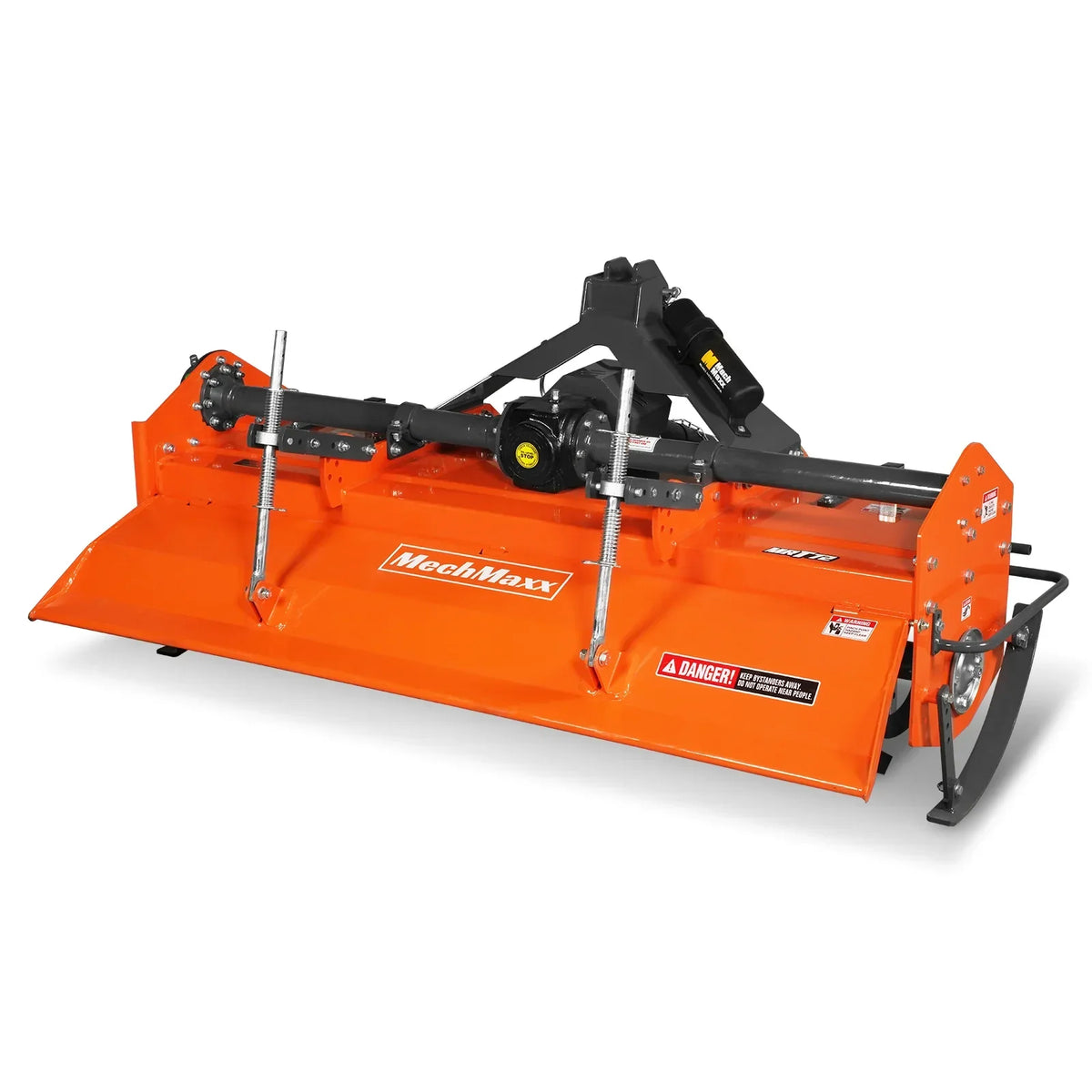 72 in Rotary Tiller,  3 Point Hitch Cat.1 & 2,  Gear Drive,  PTO Shaft Included with Slip Clutch,  35-70 HP,  MRT72
