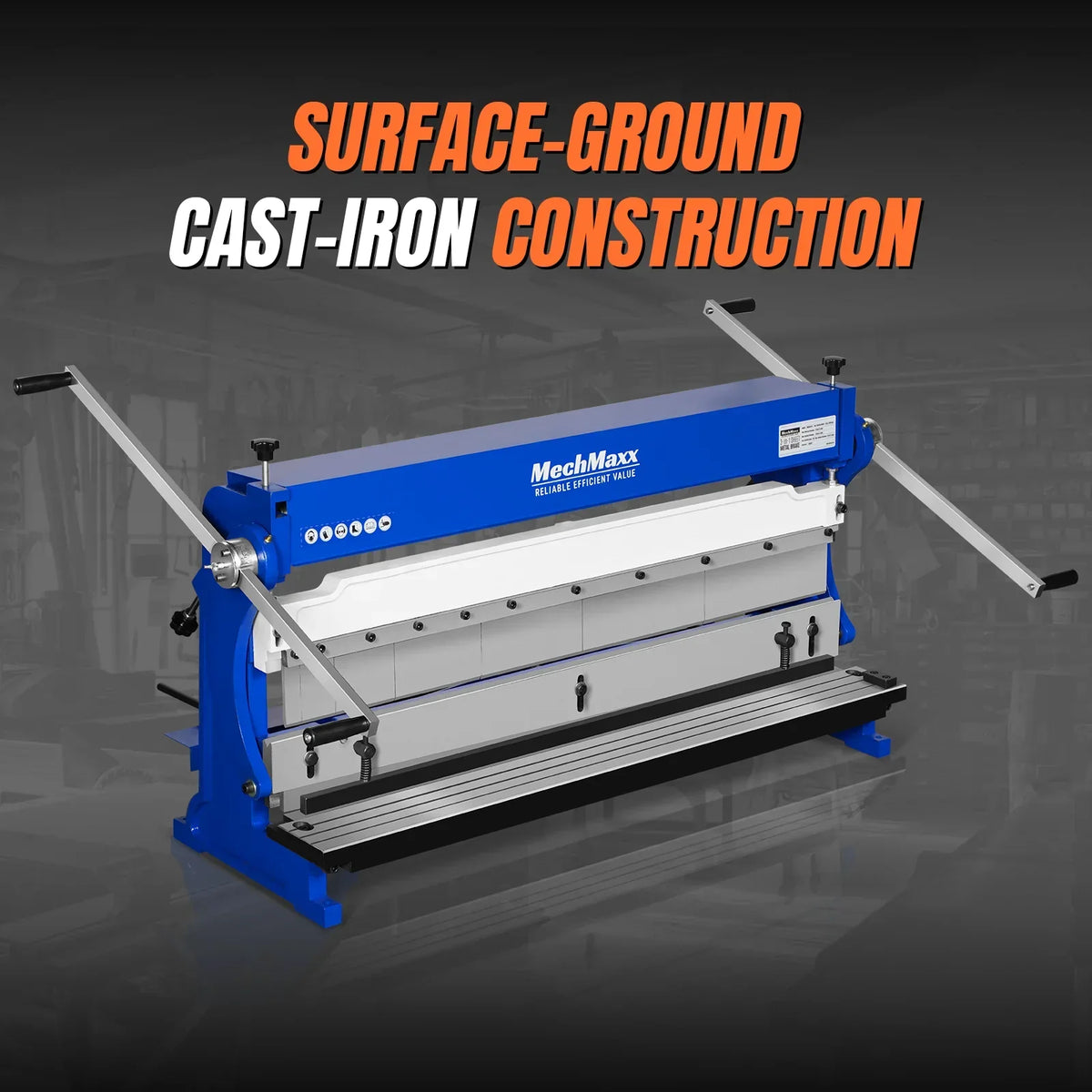 40-inch 3-in-1 Pan and Box Brake – Slip Roll, Shear, Bending Machine for Sheet Metal, 20 Gauge Mild Steel, Adjustable Fingers, Heavy Duty, Metalworking, Fabrication, Rolling, Bending MMCB4020