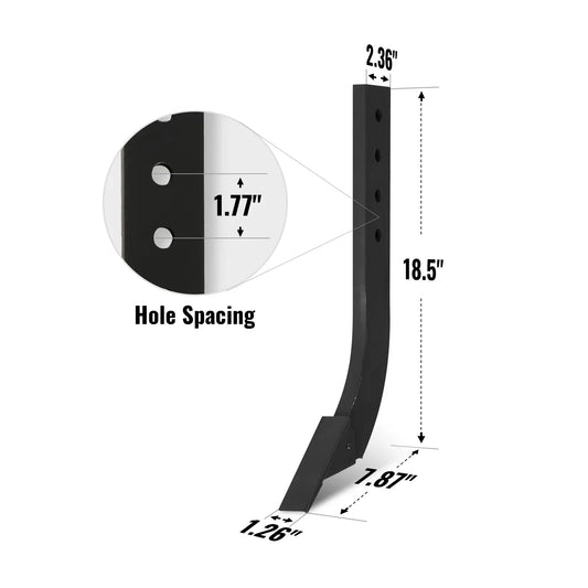 ( 1 Pack / 2 Pcs ) Replacement Shanks for Land Leveler and Box Blade LP72, LP84, LP96, BB60, BB72, BB84, BB96, SSLP72, SSLP84 (SKU: 201004, 201005, 201044, 201019, 201020, 201021, 201045, 201030, 201031)