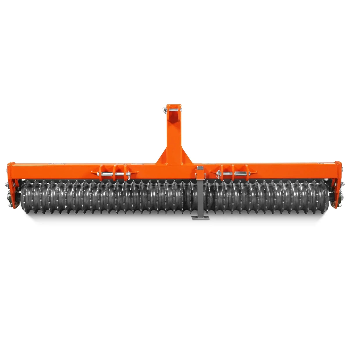 84" Cultipacker with 37 Ductile Iron Wheels,  Scraper Bar Included,  Category 1 and 2,  3 Point Hitch Tractor Attachment,  TCP1084