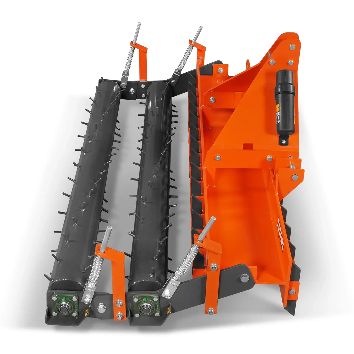 84" Heavy Duty Soil Pulverizer,  Double Spiked Roller,  29 Shanks,  Category 1 and 2,  3 Point Hitch Tractor Attachment,  TSP84D