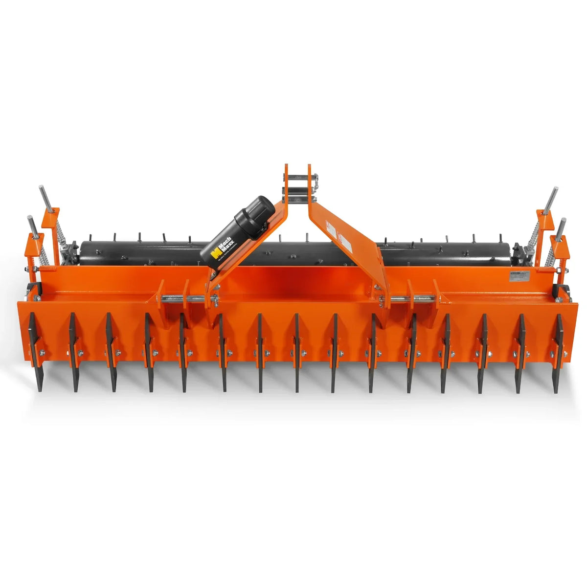84" Heavy Duty Soil Pulverizer,  Double Spiked Roller,  29 Shanks,  Category 1 and 2,  3 Point Hitch Tractor Attachment,  TSP84D