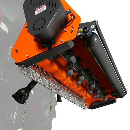 3-Point PTO Stump Grinder & 60'' PTO Flail Mower Bundle, SG24&EFS60